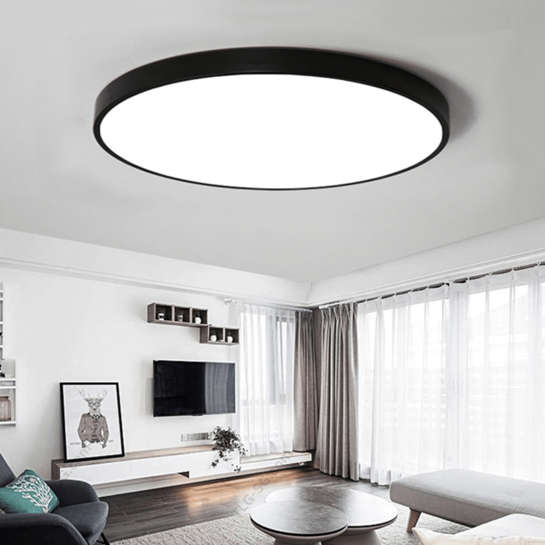 Minimalist Ceiling Lights 30W Tri Tone with remote - THE LIGHTING GALLERY