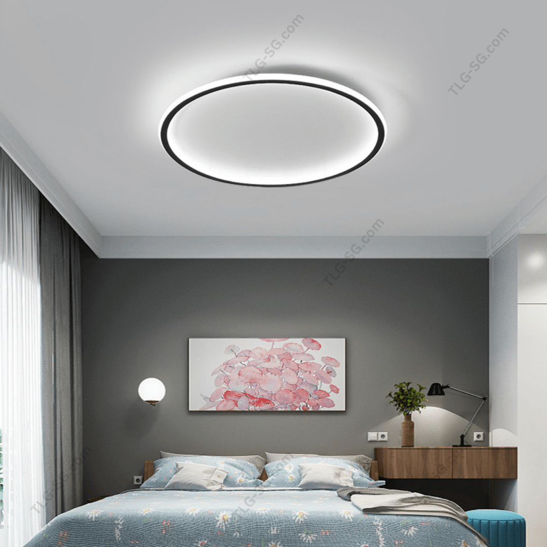 Ultra Thin LED Ceiling Light with Remote Control Tri Tone - THE LIGHTING GALLERY