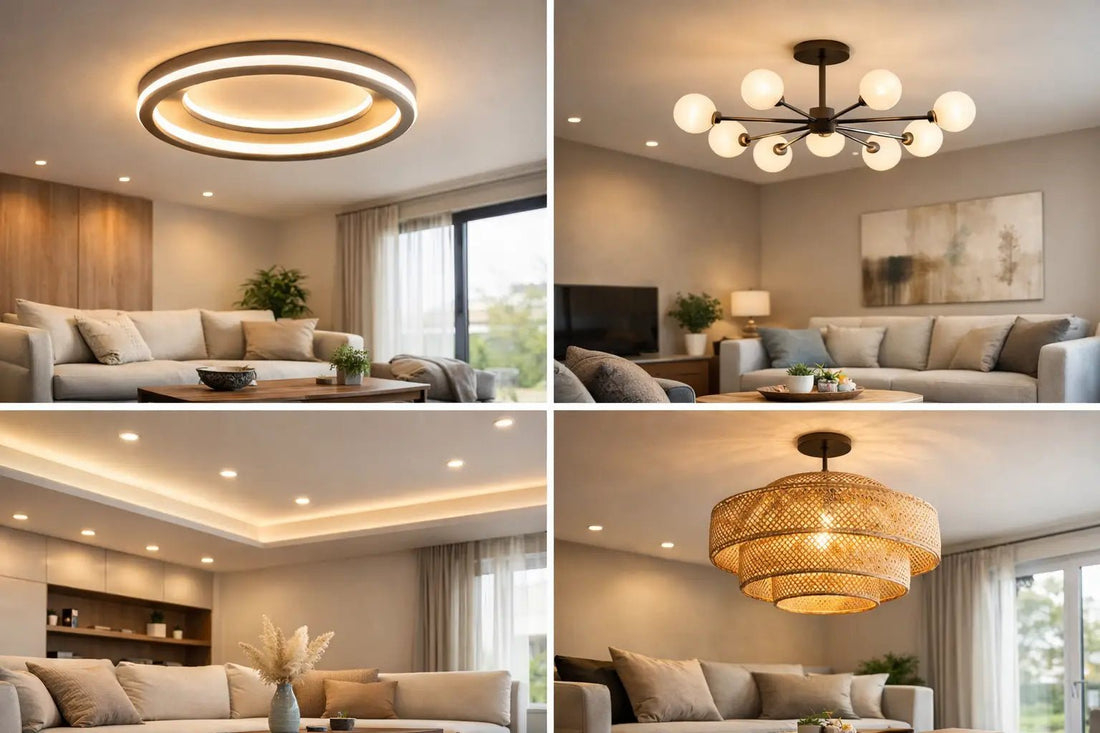 11 Living Room Ceiling Light Ideas - THE LIGHTING GALLERY