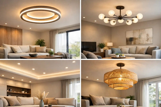 11 Living Room Ceiling Light Ideas - THE LIGHTING GALLERY