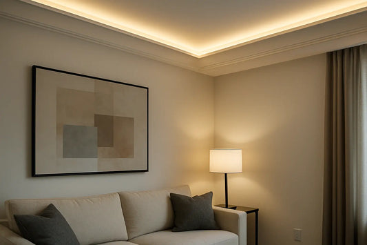 Cove LED Strip Lighting That Looks Pro