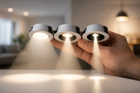 How to Choose Downlight Beam Angle - THE LIGHTING GALLERY