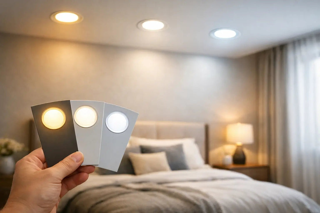 How to Pick Bedroom Downlight Color - THE LIGHTING GALLERY