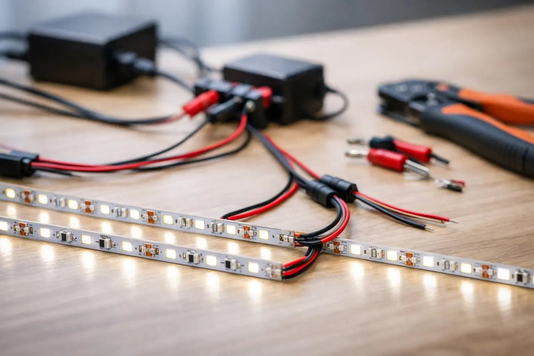 How to Wire Parallel LED Strip Runs - THE LIGHTING GALLERY