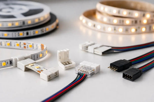 LED Strip Connector Types Explained Clearly - THE LIGHTING GALLERY