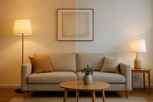 Living Room Color Temperature: 2700K or 3000K? - THE LIGHTING GALLERY