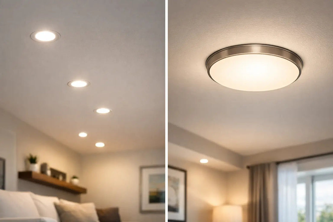 Recessed Light or Ceiling Light? Pick Right - THE LIGHTING GALLERY