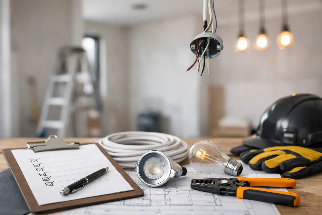 Renovation Lighting Checklist Before Electrician - THE LIGHTING GALLERY