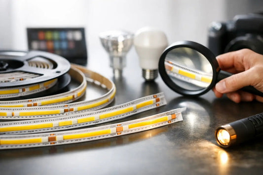 Review High CRI COB LED Strip Before You Buy - THE LIGHTING GALLERY