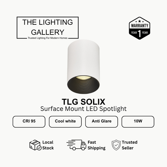 SOLIX 10W Surface Mount LED Spotlight