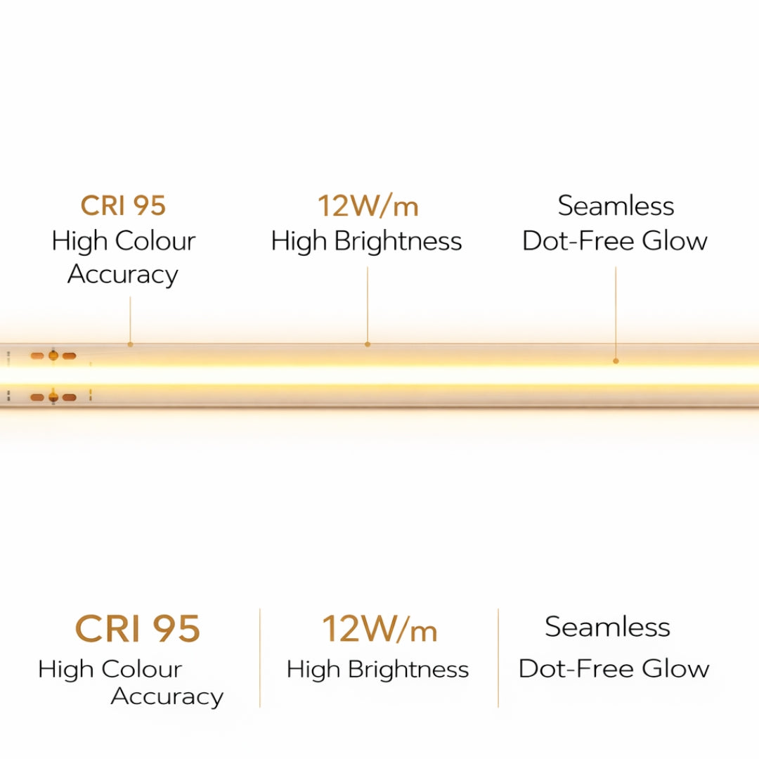 KAYVA 24V COB LED strip CRI95