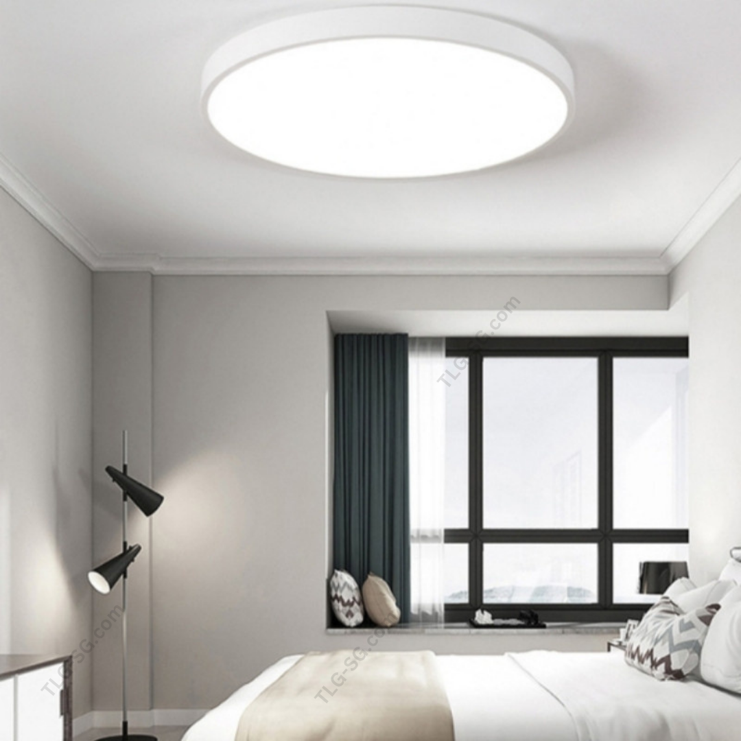 Minimalist Ceiling Lights 30W Tri Tone with remote