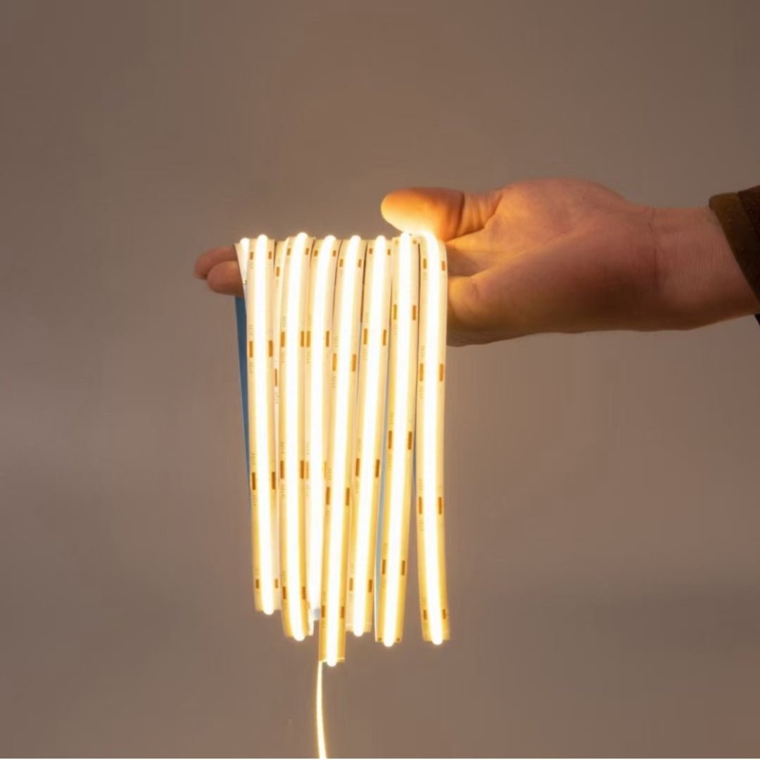 24V COB LED strip light 8mm dotless CRI95 for HDB cove lighting Singapore