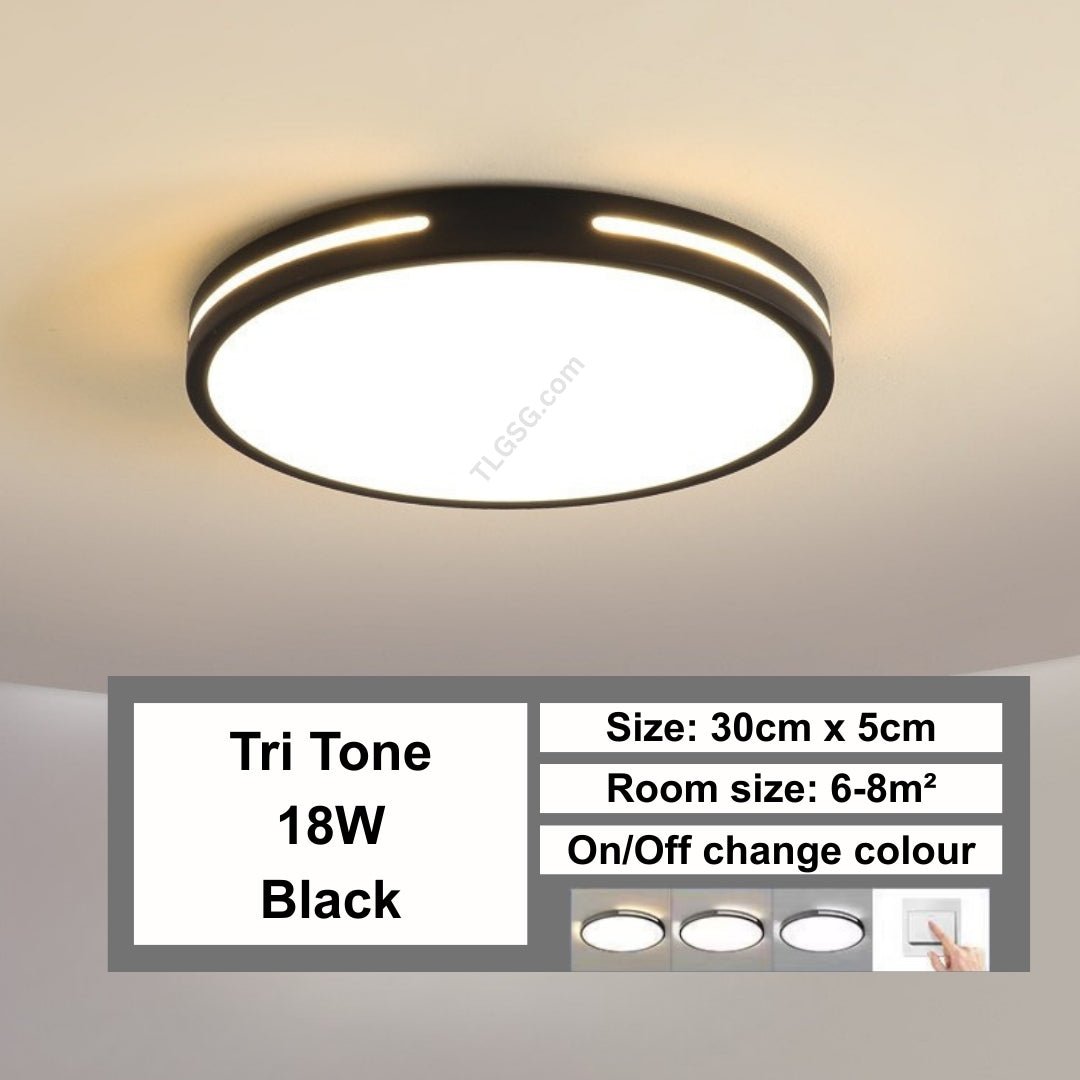 LunaEdge Ceiling Light - THE LIGHTING GALLERY